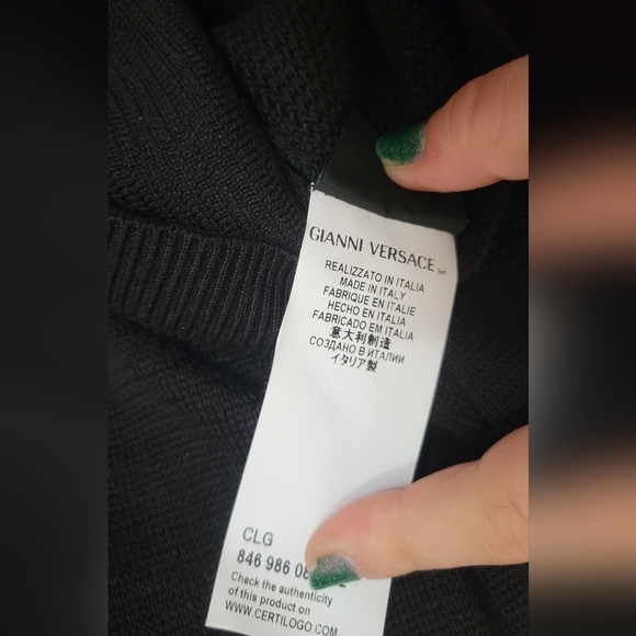 Versace Knit Sweater - Picture 4 of 9